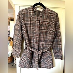 GORGEOUS Vintage 1960’s Pendleton lightweight jacket size 10 soft wool